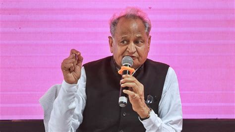 Ashok Gehlot announces free electricity up to 100 units in poll .